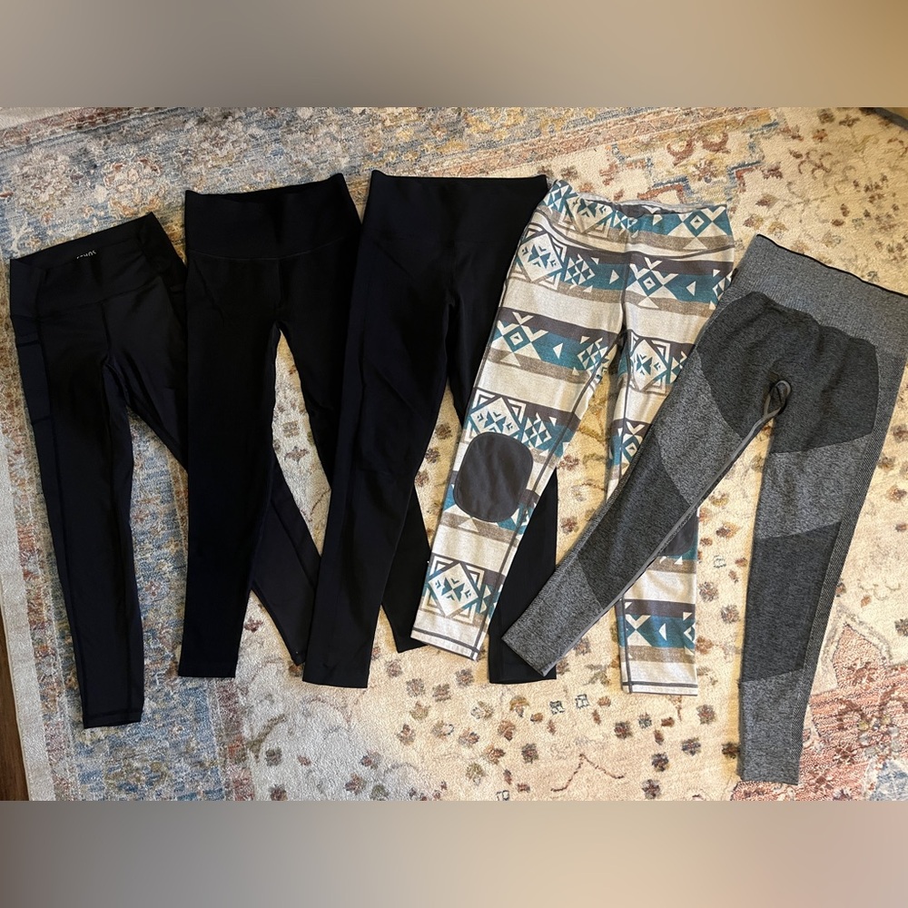 Leggings (Ethos, Victoria Secrets, Athleta, Burton, Umbro)